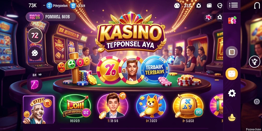 Tampilan gameplay 73K yang mengasyikkan dan menarik.