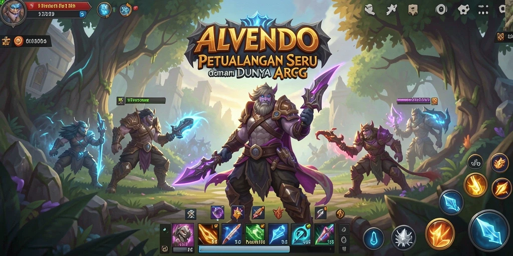 Gameplay seru dan grafis memukau dari ALVENDO.
