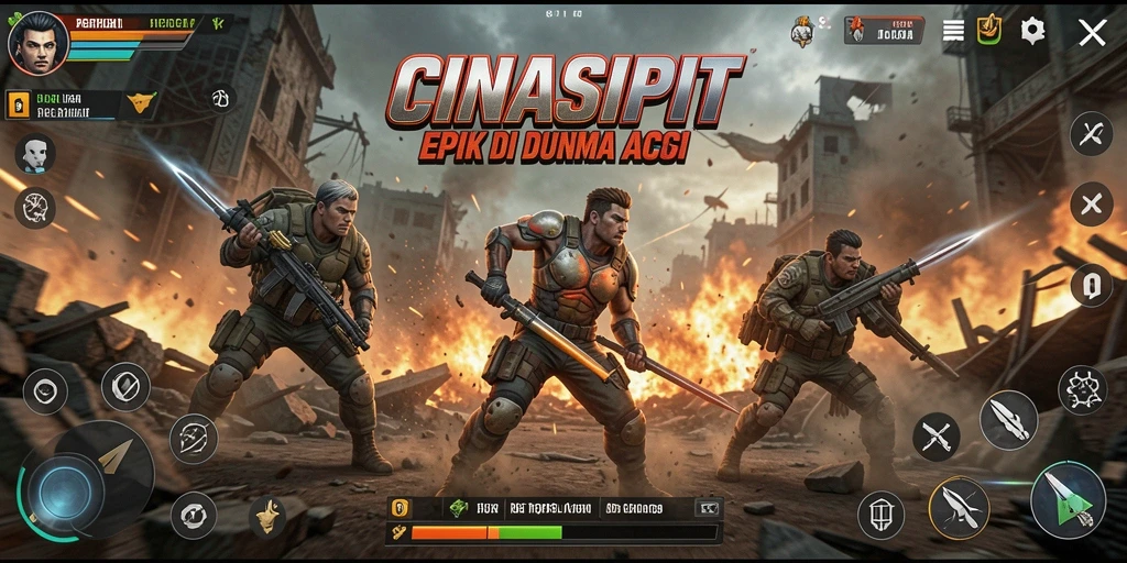 Tampilan aksi mendebarkan dalam CINASIPIT