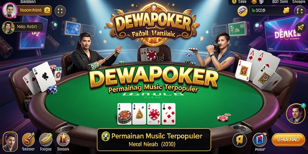 Tampilan gameplay DEWAPOKER yang seru dan interaktif.