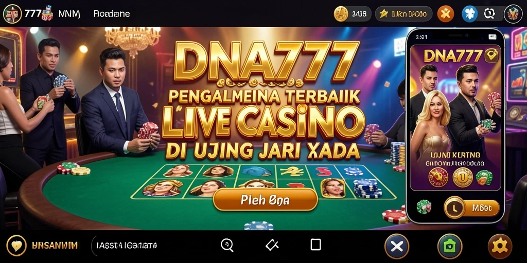 Gameplay Live Casino yang menegangkan dan interaktif.
