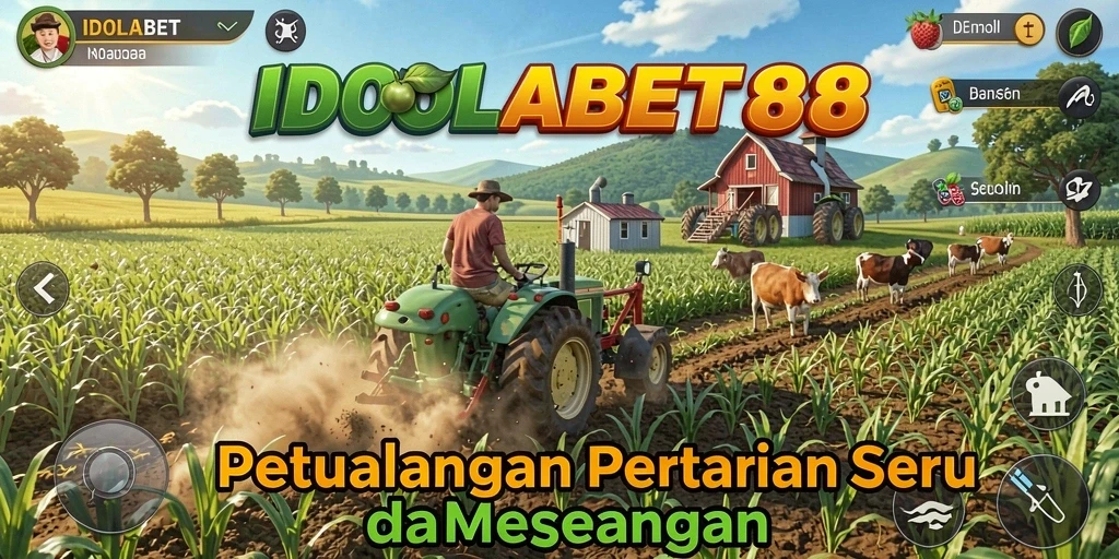 Gameplay IDOLABET88 yang menarik dalam bertani.