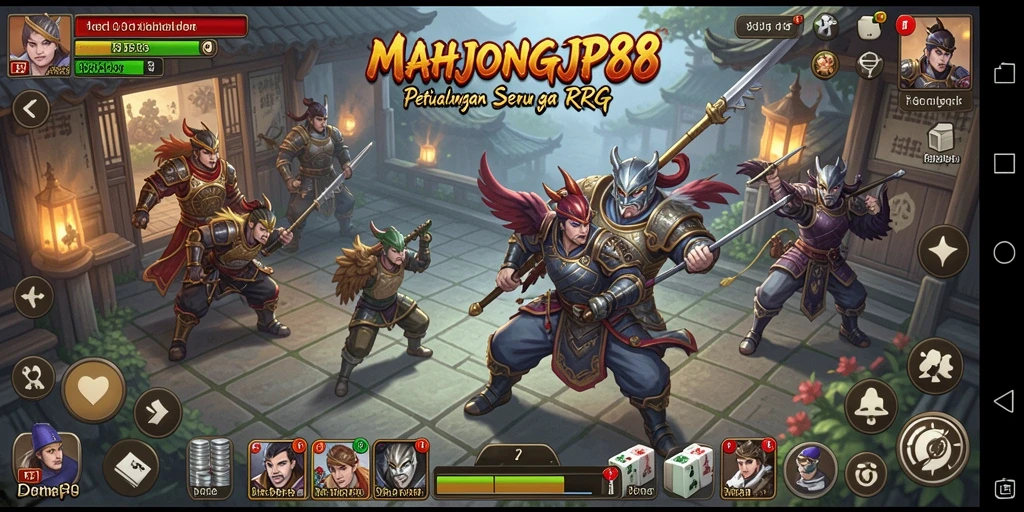 Tampilan gameplay seru dalam MAHJONGJP88 yang memikat.