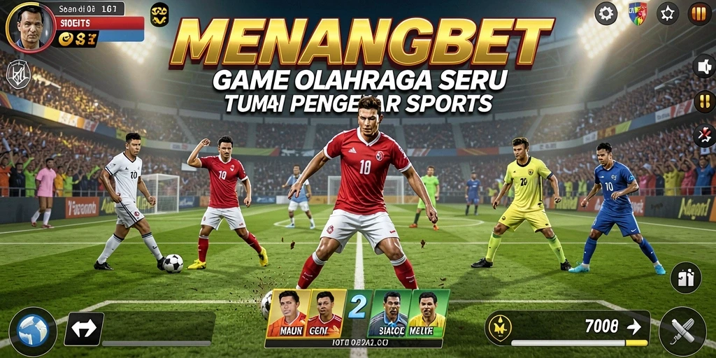 Tampilan screenshot gameplay MENANGBET menampilkan aksi olahraga yang mendebarkan.