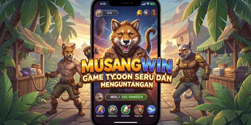 Tangkapan layar menunjukkan gameplay menarik dari MUSANGWIN yang seru dan kompetitif.