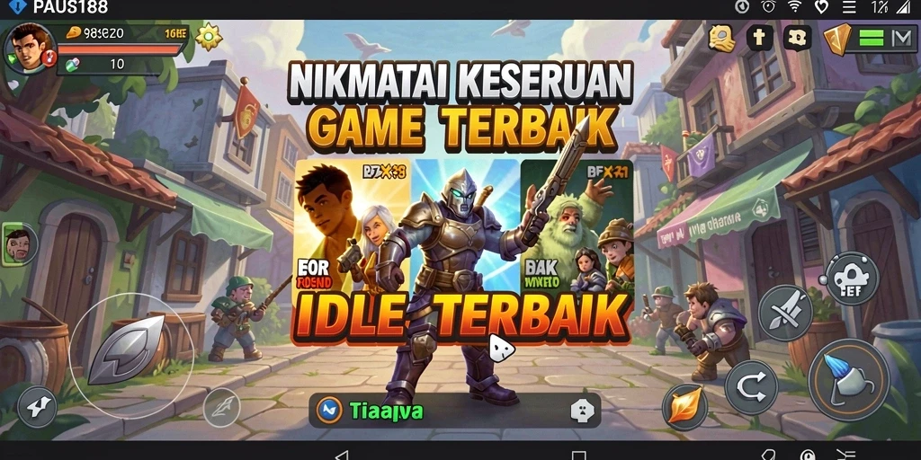Tampilan gameplay PAUS188 yang menarik dan intuitif.