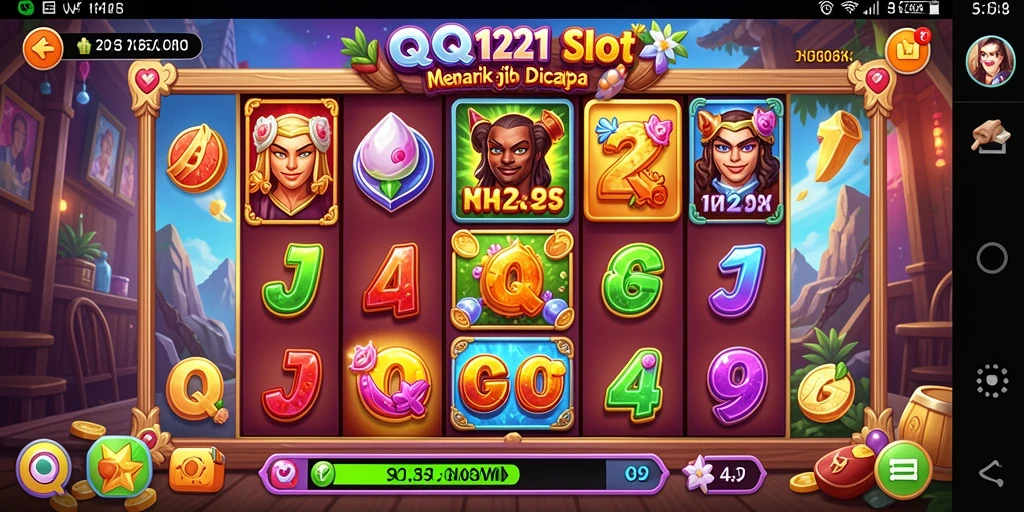Gameplay seru dari QQ1221 dengan grafis slot yang menarik.