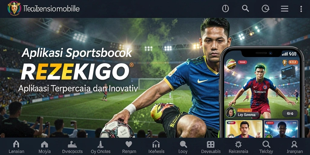Tampilan gameplay taruhan olahraga REZEKIGO yang menarik.