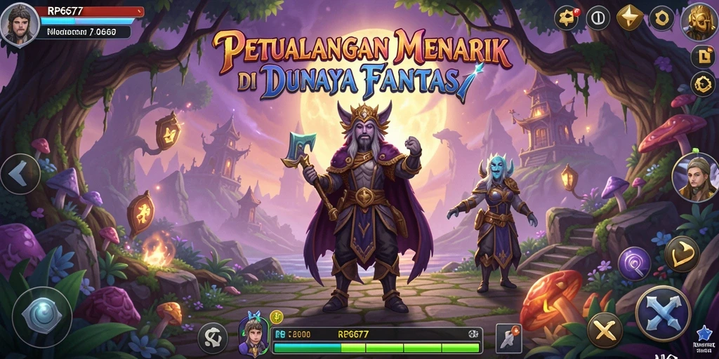 Gameplay seru dan menantang di RP6677, penuh petualangan.
