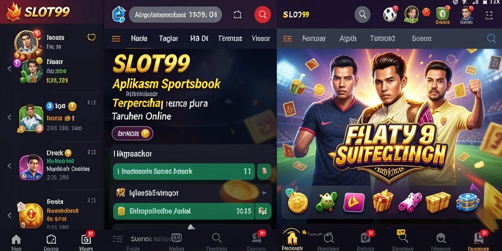 Tampilan menarik dari gameplay SLOT99 yang menampilkan fitur taruhan olahraga.